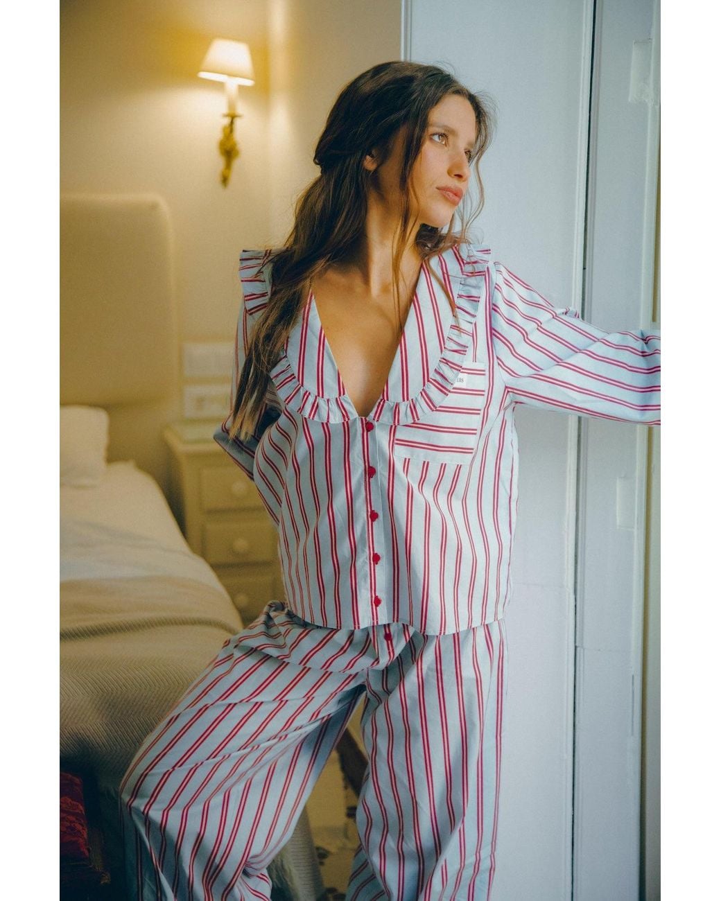 Wild Lovers Purple Elina Pjyama Shirt