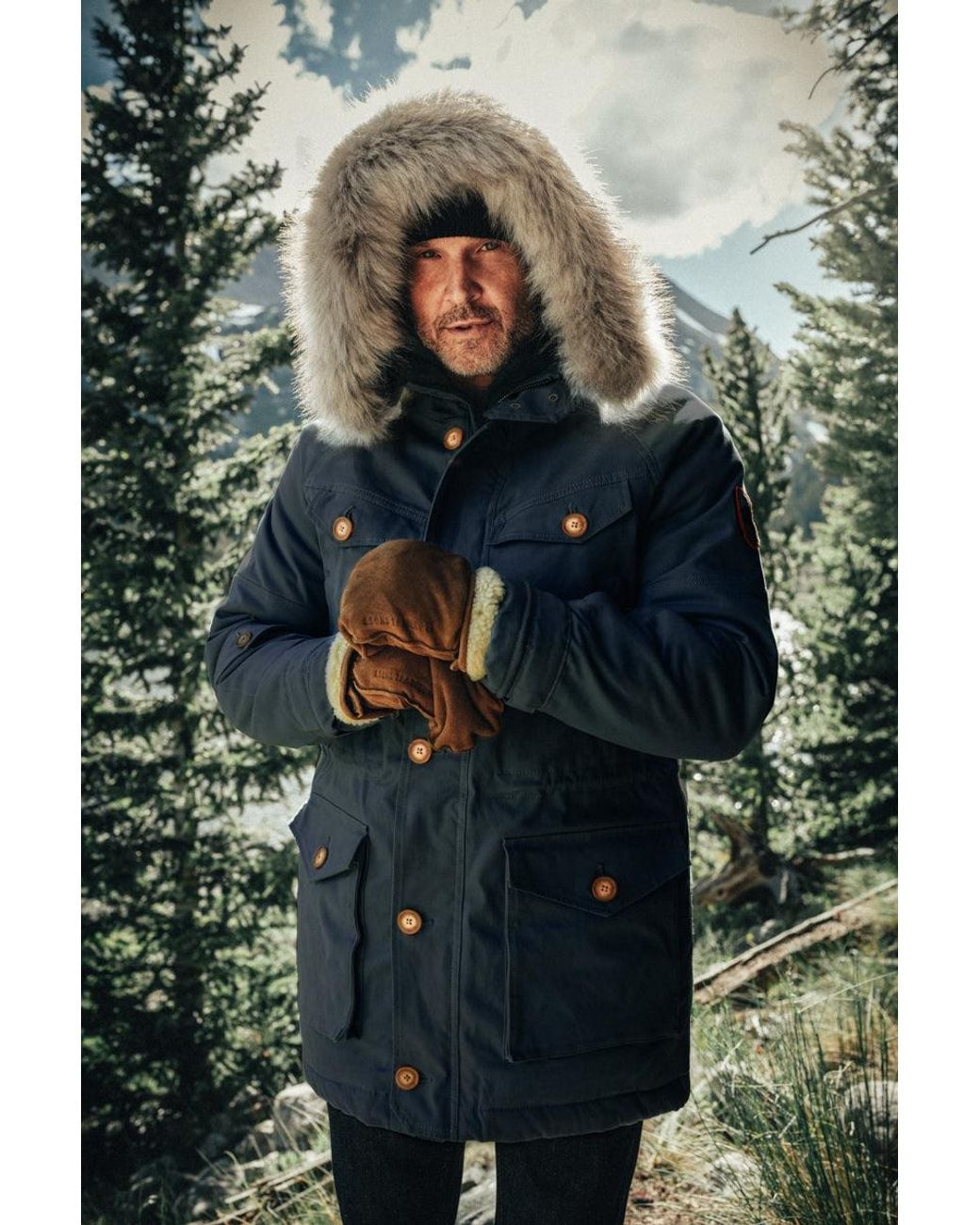 &SONS Trading Co Blue Ridge Snow Parka for men