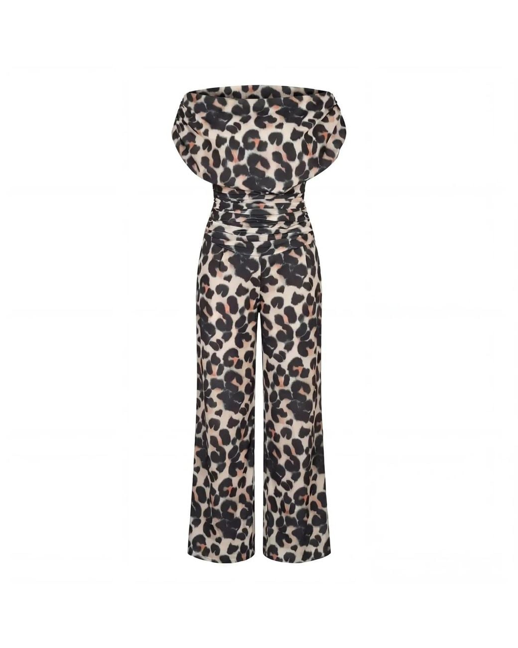 Atom Label Purple Neutrals Carbon Jumpsuit