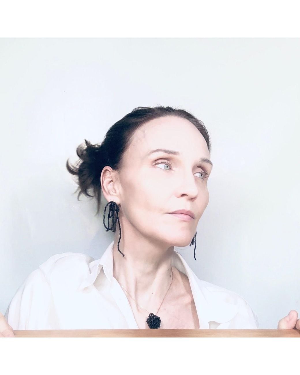 Dopamine Fix by Martina Nunez Black Knot Enough Earrings
