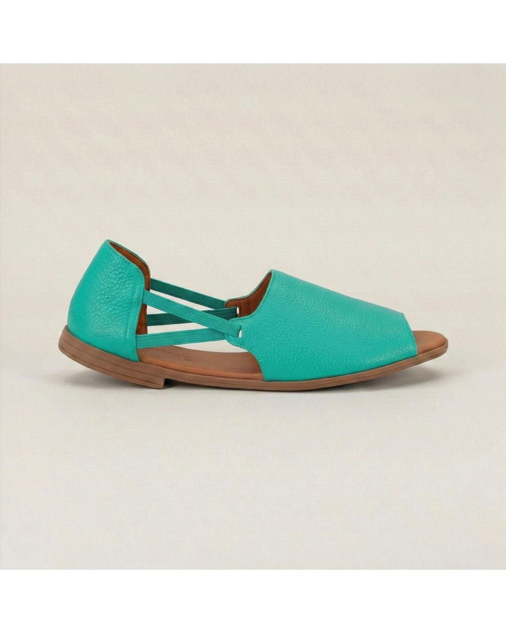 Womads Green Peep Toes
