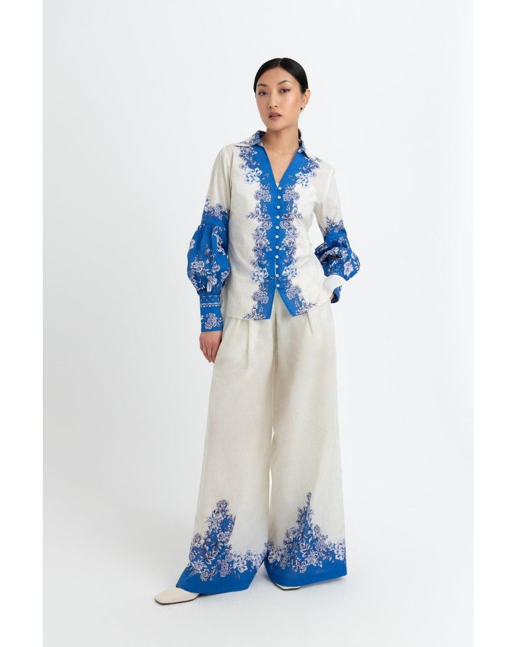 Raishma Blue Serena Shirt