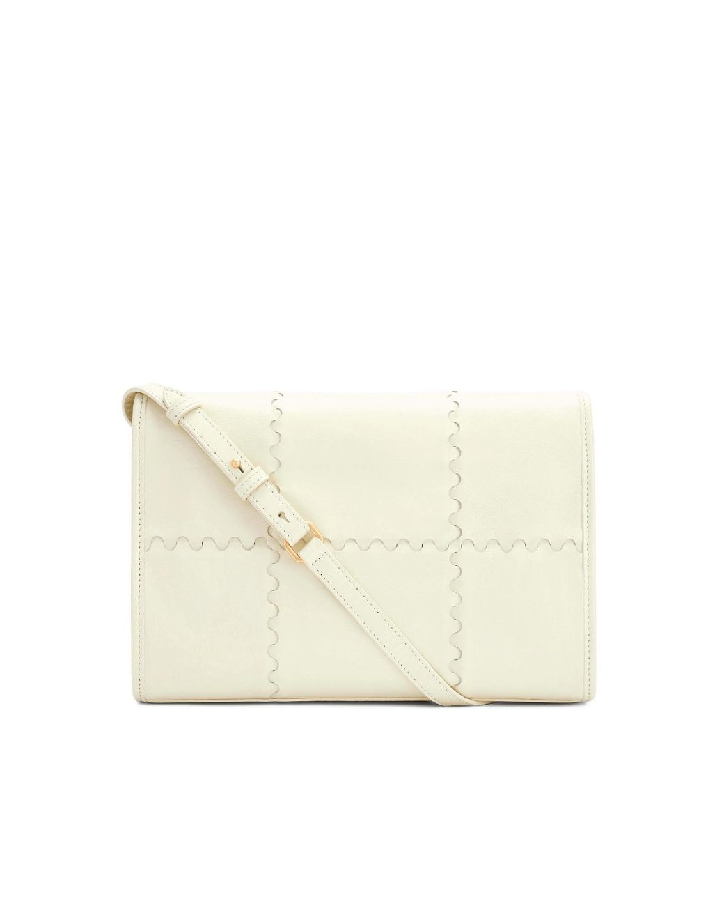 Orange Cube Natural Mosaic Messenger Bag