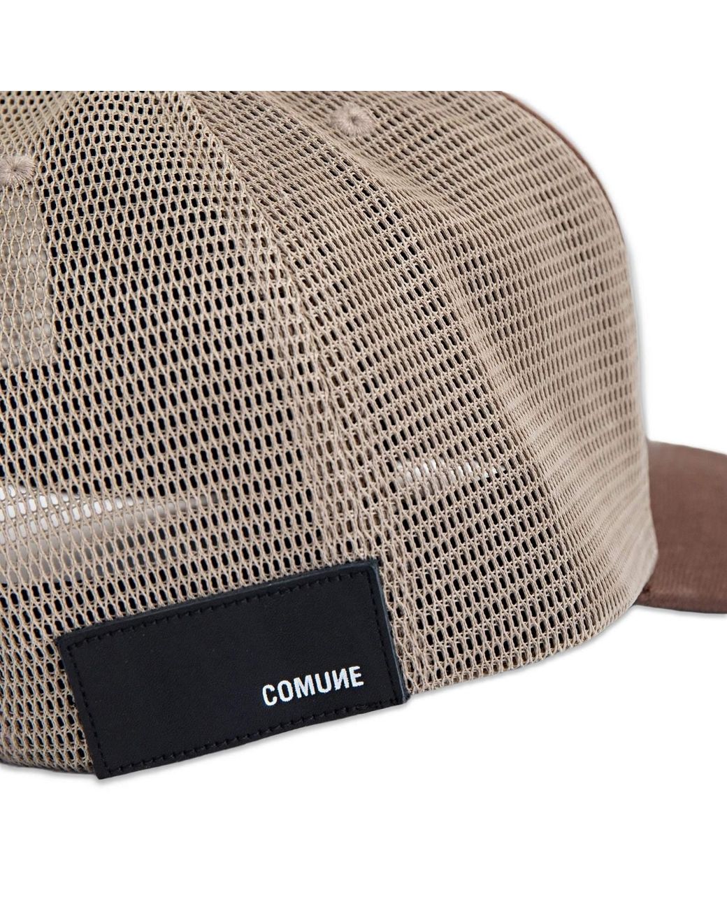 Comune Brown Cali Trucker Hat for men