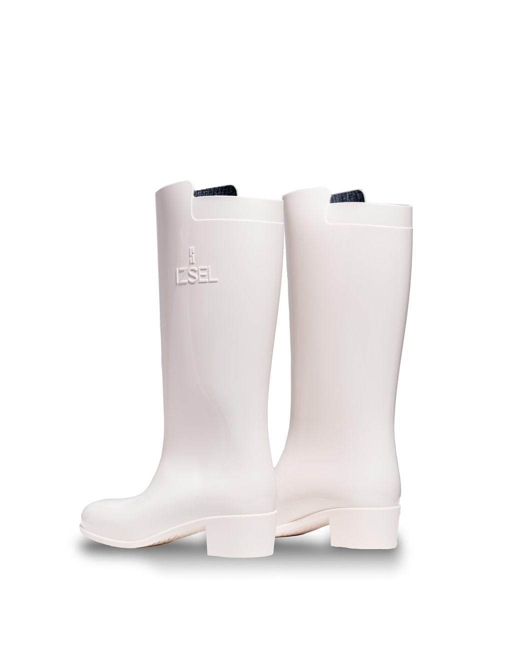 Izsel White Classic Rain Boot
