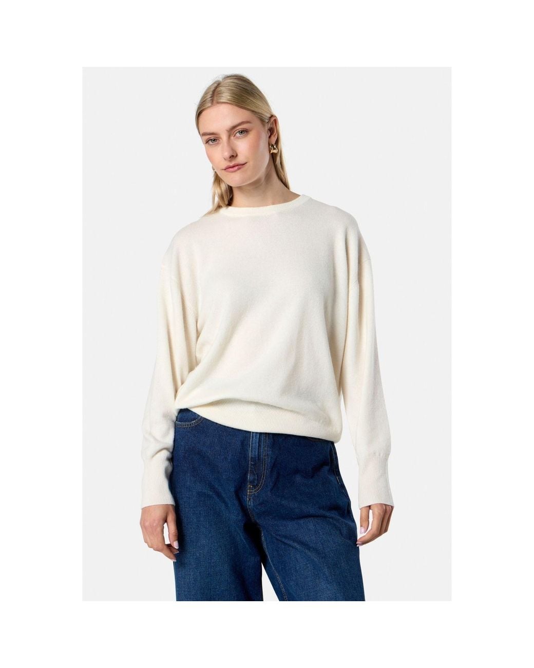 Helen Mcalinden White Neutrals Carly Winter Cashmere Sweater