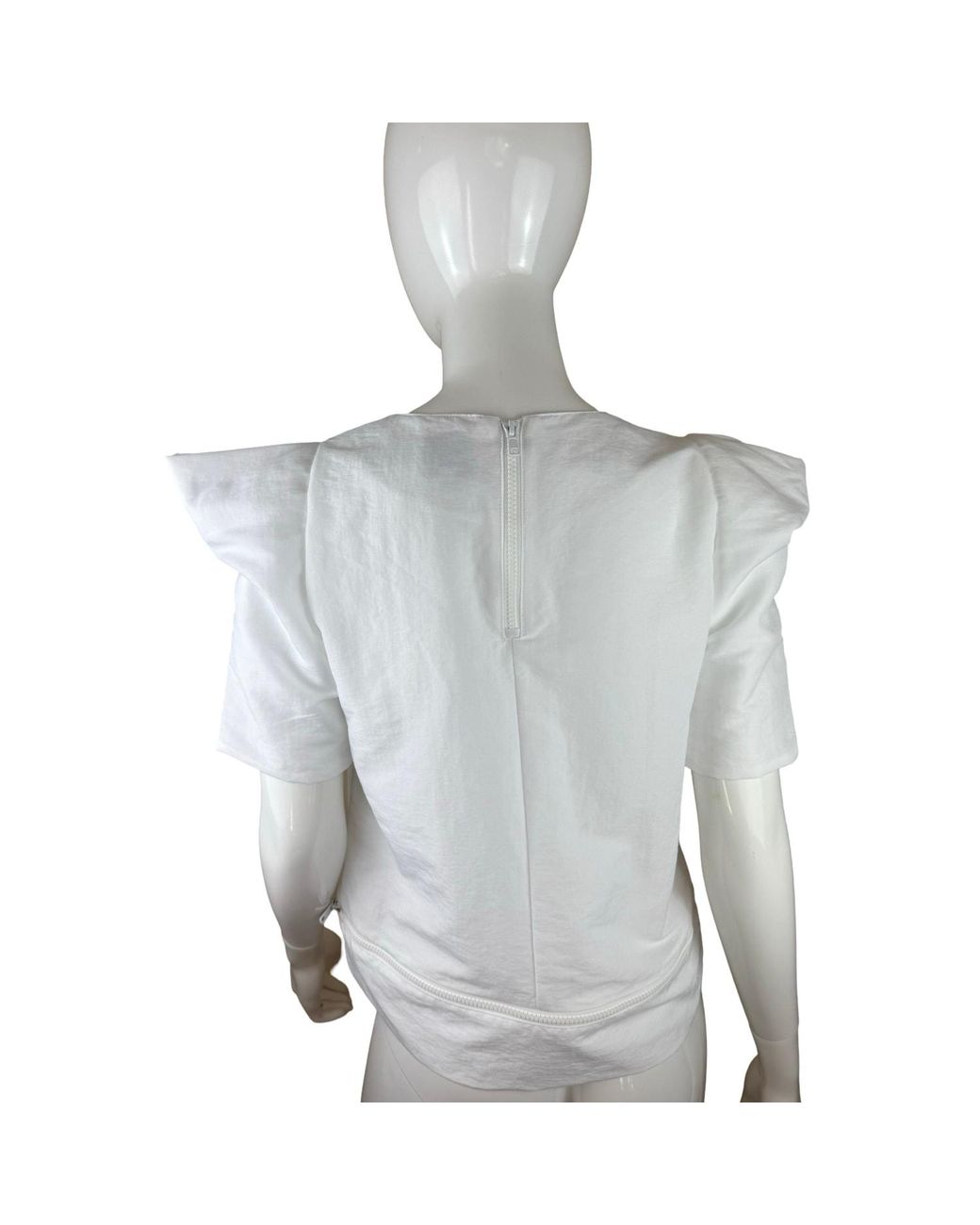SNIDER Blue Deconstructed Top