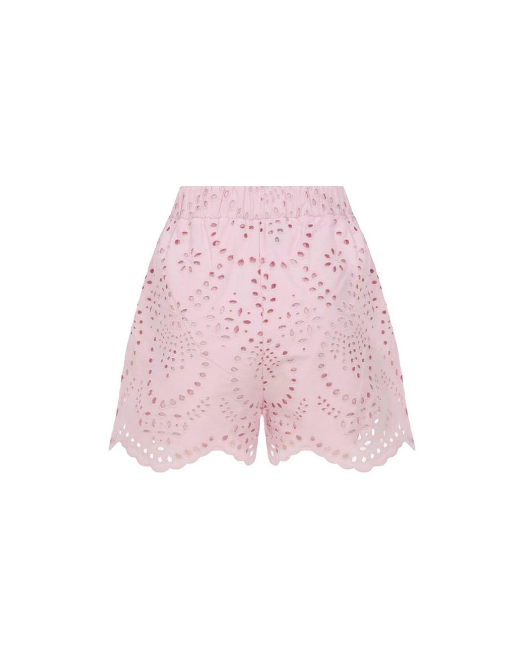 Thisisu Collection Pink Solstice Short -High Waist Broderie Short