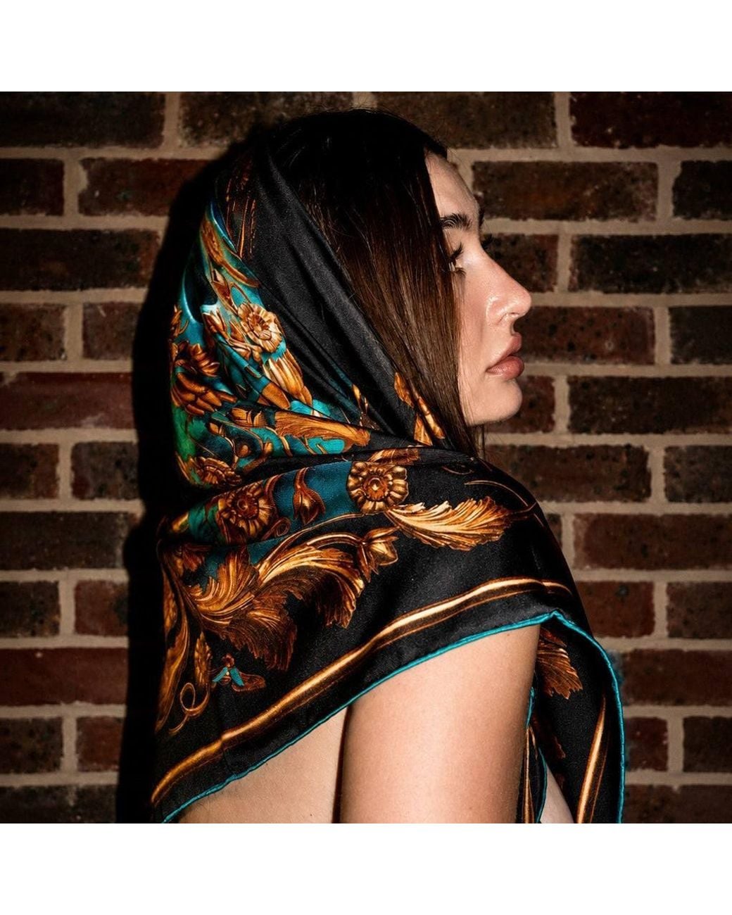 Garyjamesmcqueen Black The Midas Skull Foulard