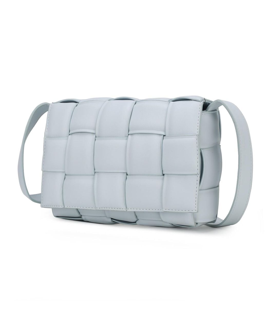 Mkf Collection - J'omor Blue Ginger Woven Shoulder Bag