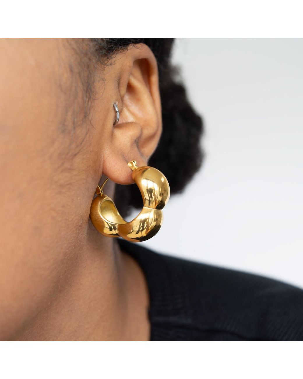Superdivajewellery Metallic Bubble Earrings