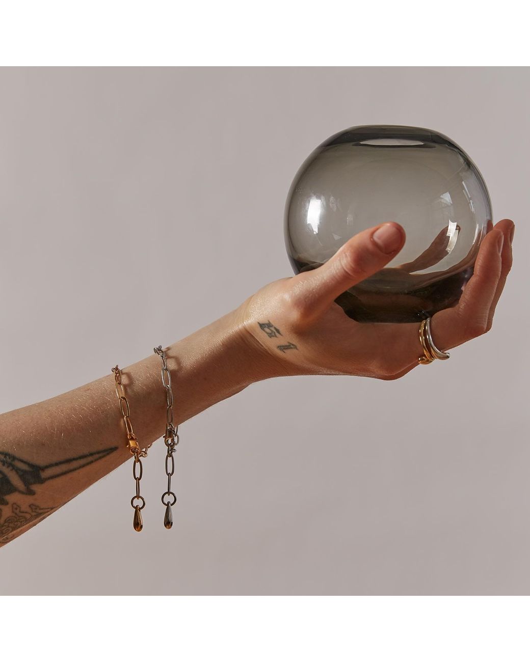 Biko Jewellery Metallic Fine Chainlink Bracelet