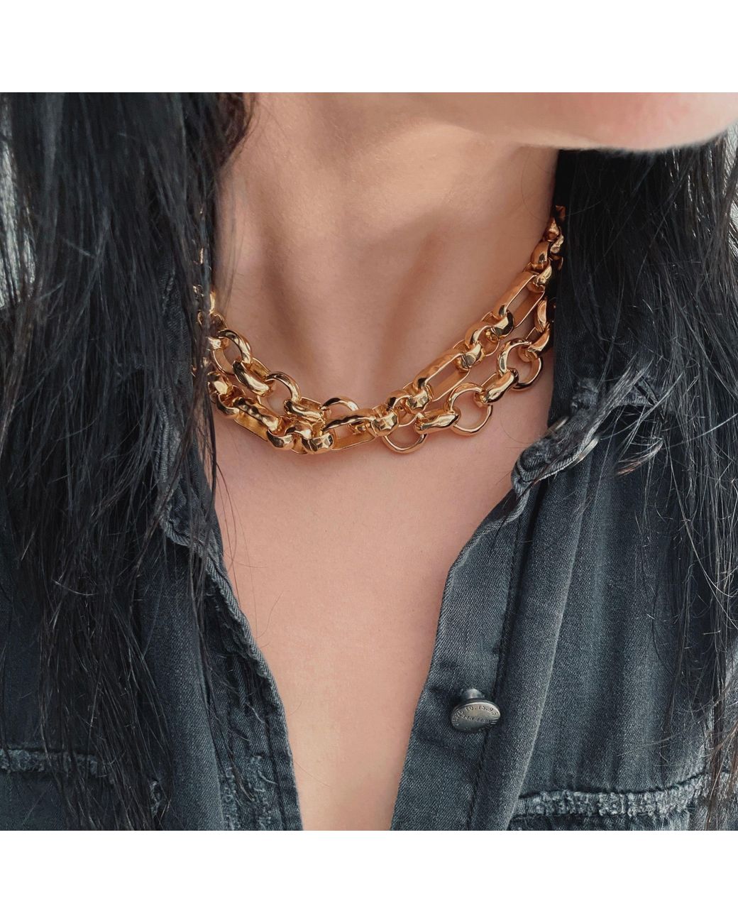 IN CAUDA VENENUM Brown Nemesis Necklace
