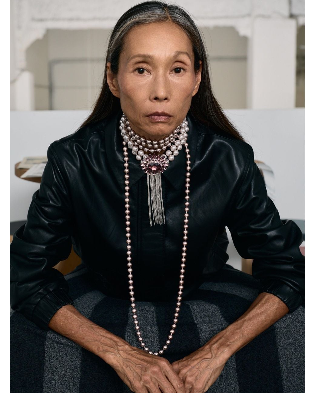 Sita Nevado White Pili Necklace