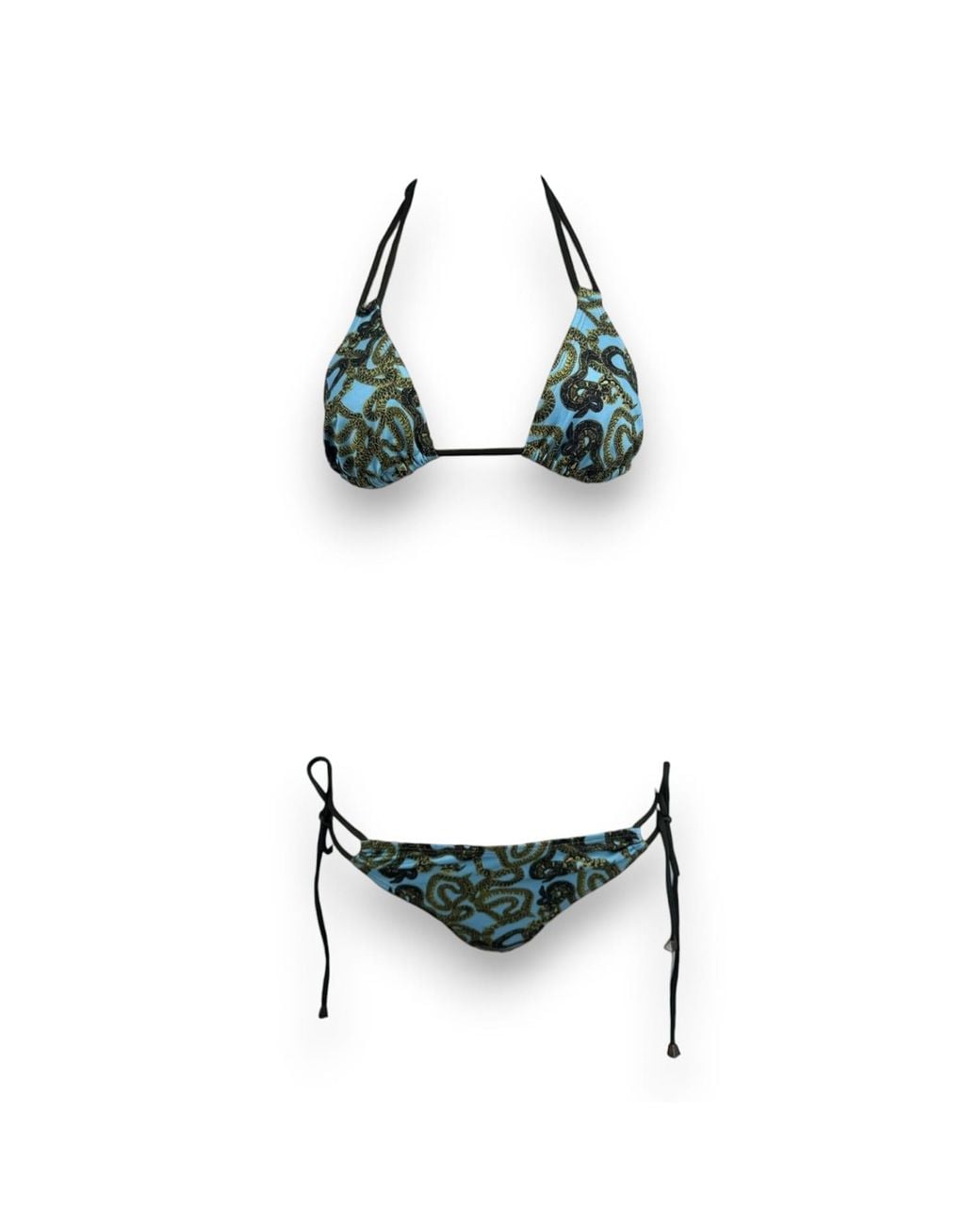 Monzlapur New York Green Serpent Bikini