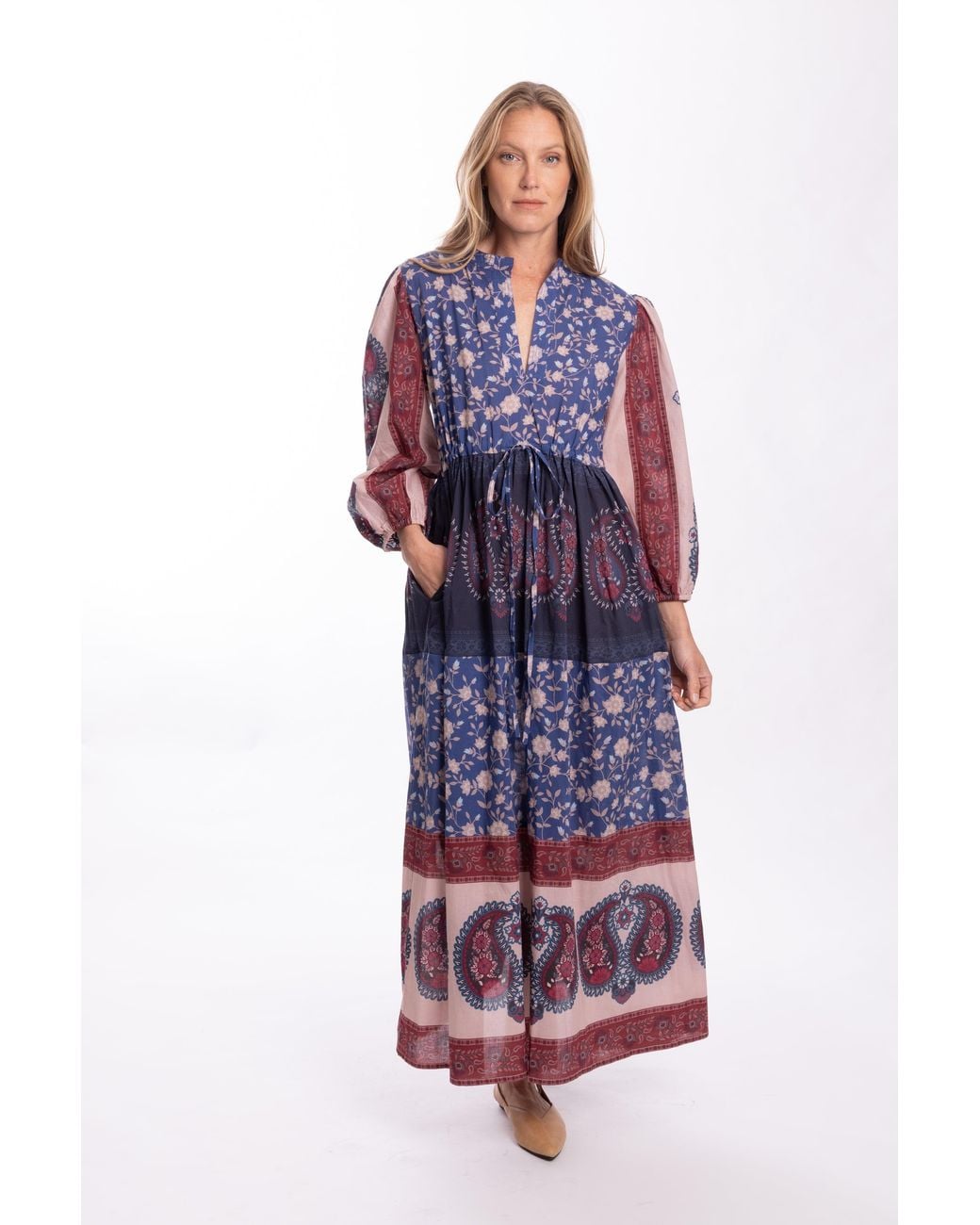 Bindu Purple Eva Dress