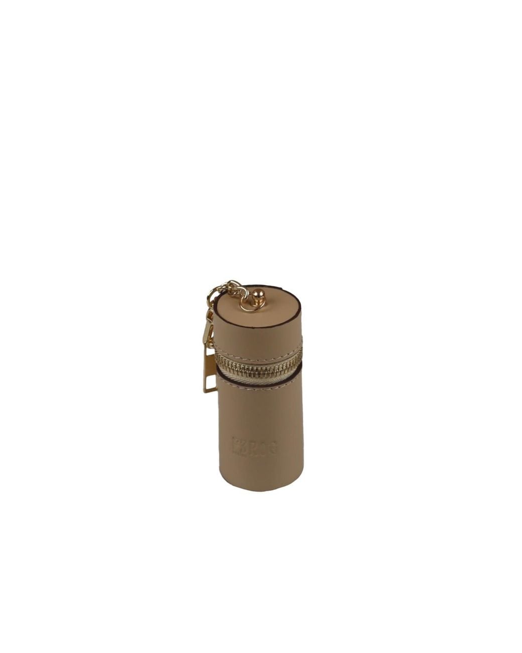 F3Rog by Rana Natural Neutrals Nude Lipstick Case Keychain