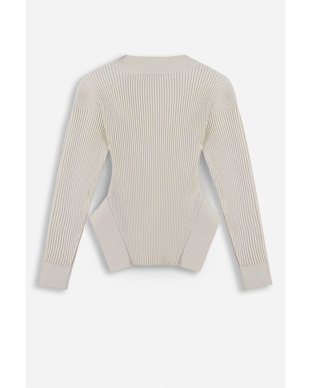 Nocturne White Neutrals Soft Knit Top