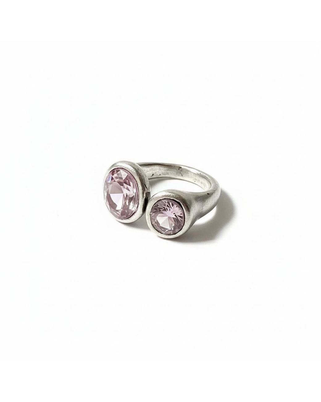 By Virgo White Dualis Ring