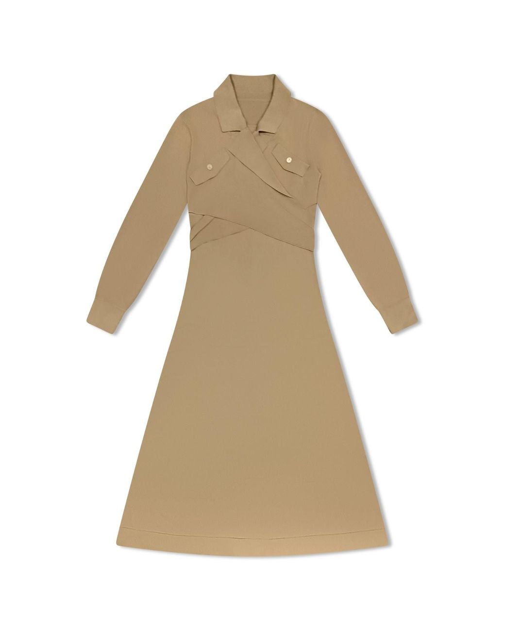 Roch Perel Natural Neutrals Knitted Two Piece Bolero Dress