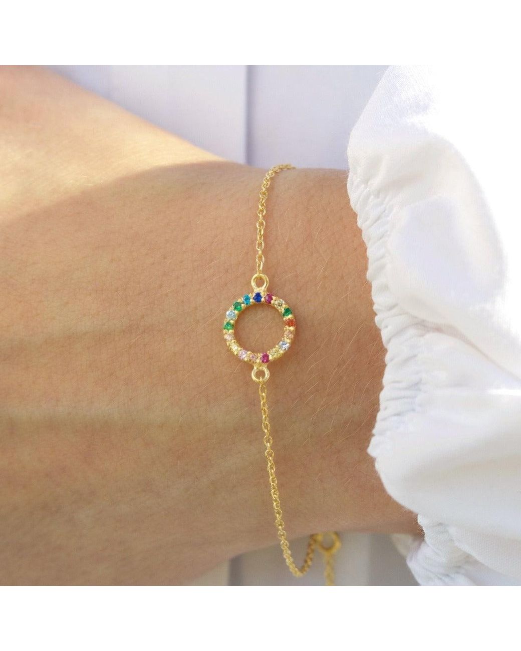 With Love Darling Metallic Partnership Bracelet