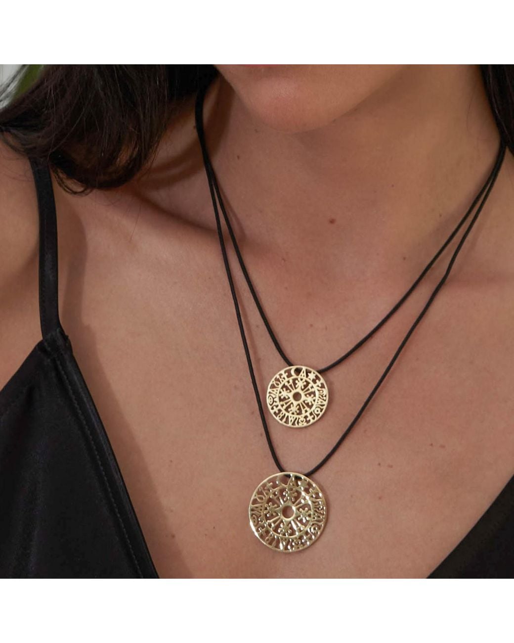 Myrto Katramadou Jewellery Metallic Kaleidoscope Pendant Large – Classic