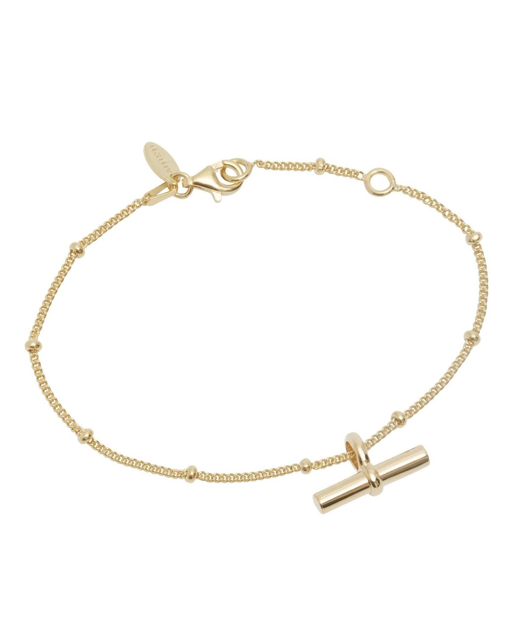 Muru Metallic T-Bar Bracelet