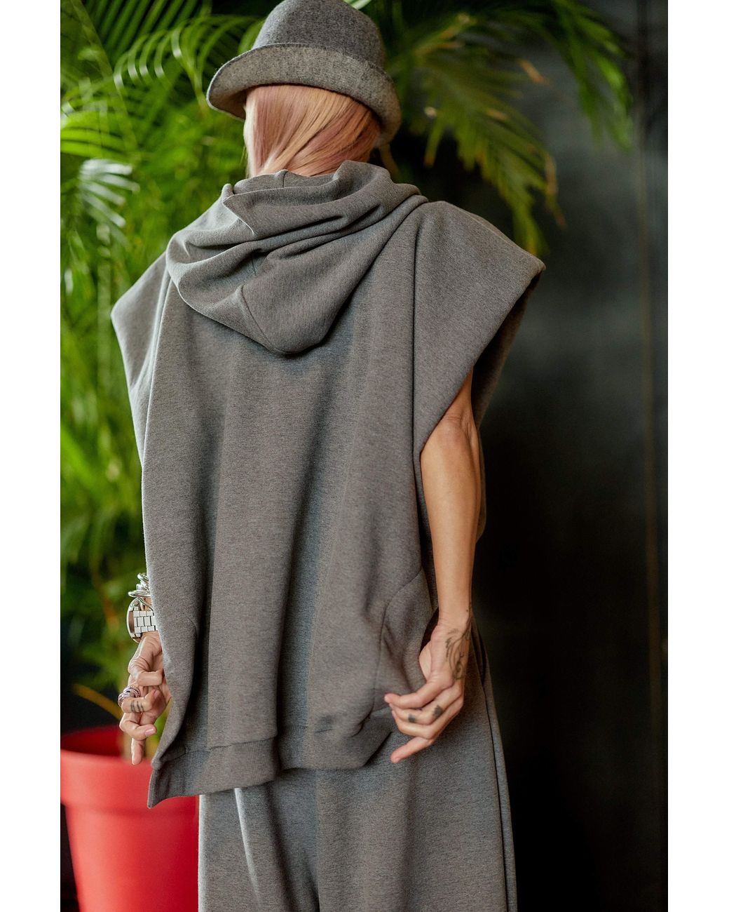 Clothes by Locker Room Gray Two Piece Set