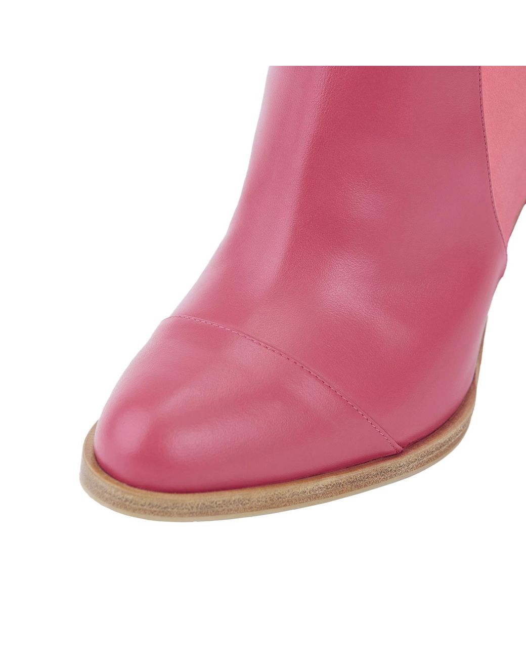 Moon D'elle Pink Aurora Ankle Boots