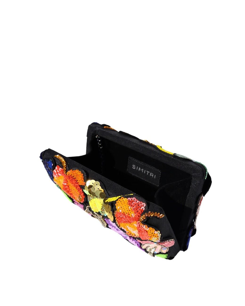 Simitri Black Neon Aurelia Clutch