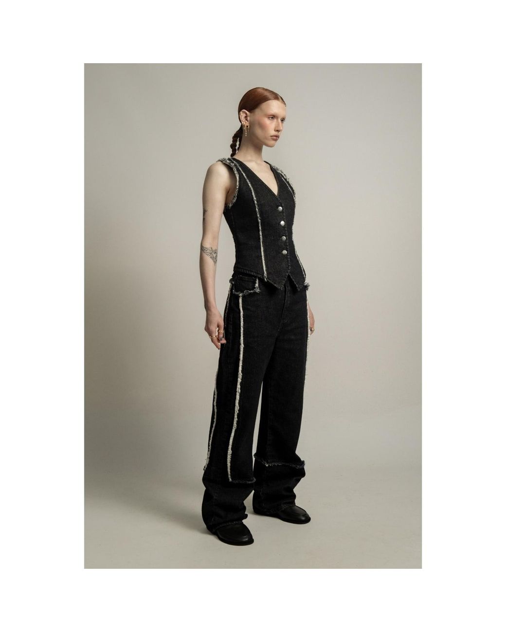 Van Brussel Black Saint Jacques Vest