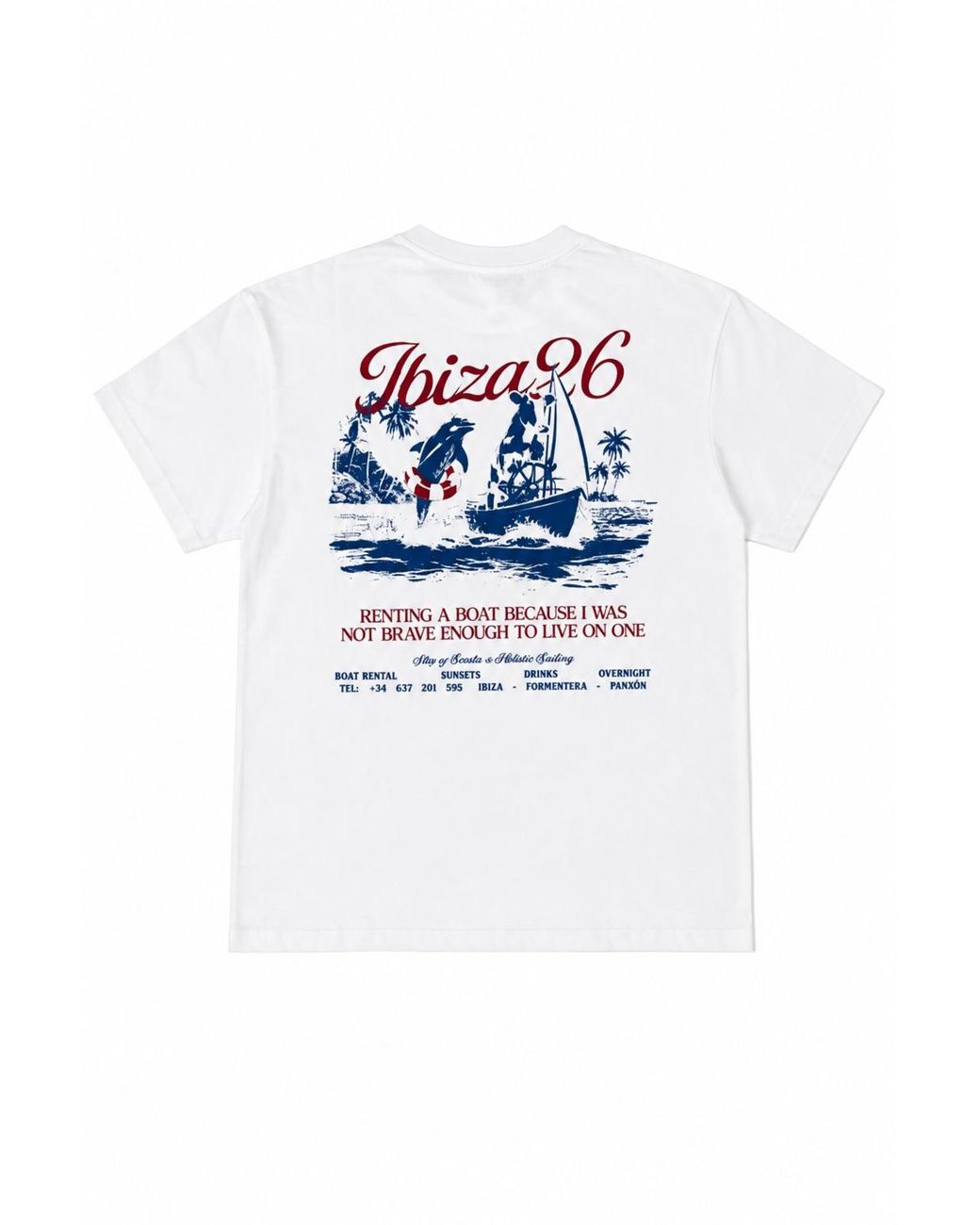 Par & Escala Blue Boat T-Shirt
