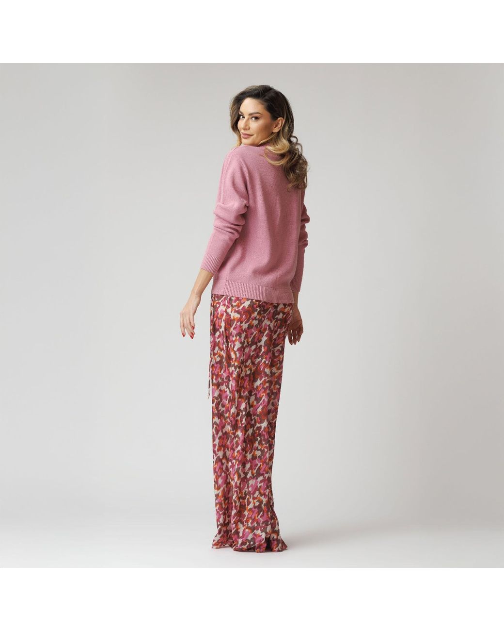 concept A trois Pink Cardigan
