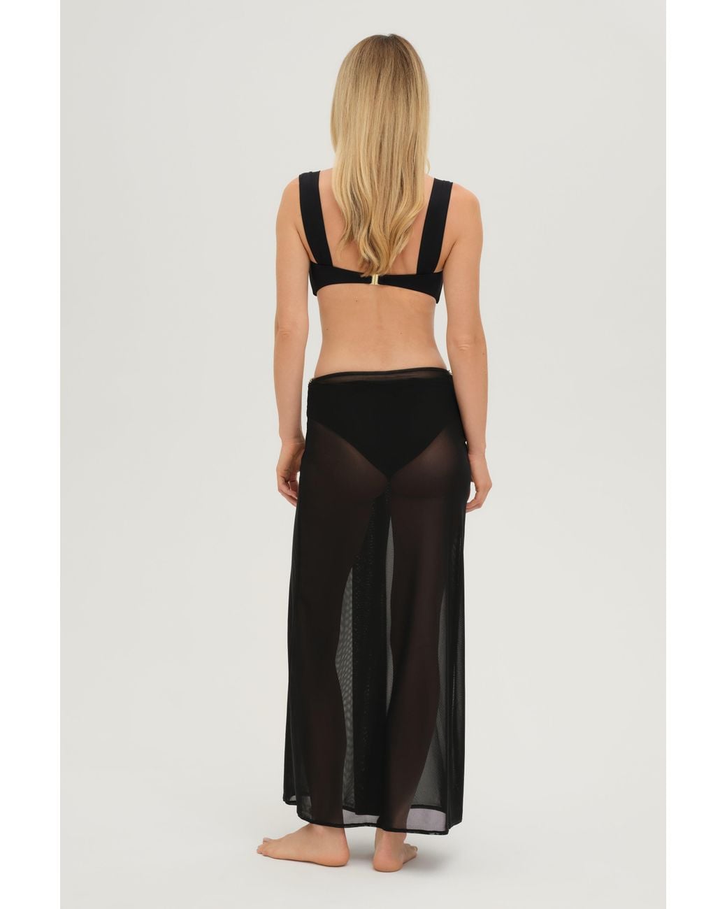 Adriana Pappas Designs Black Antoniette Skirt