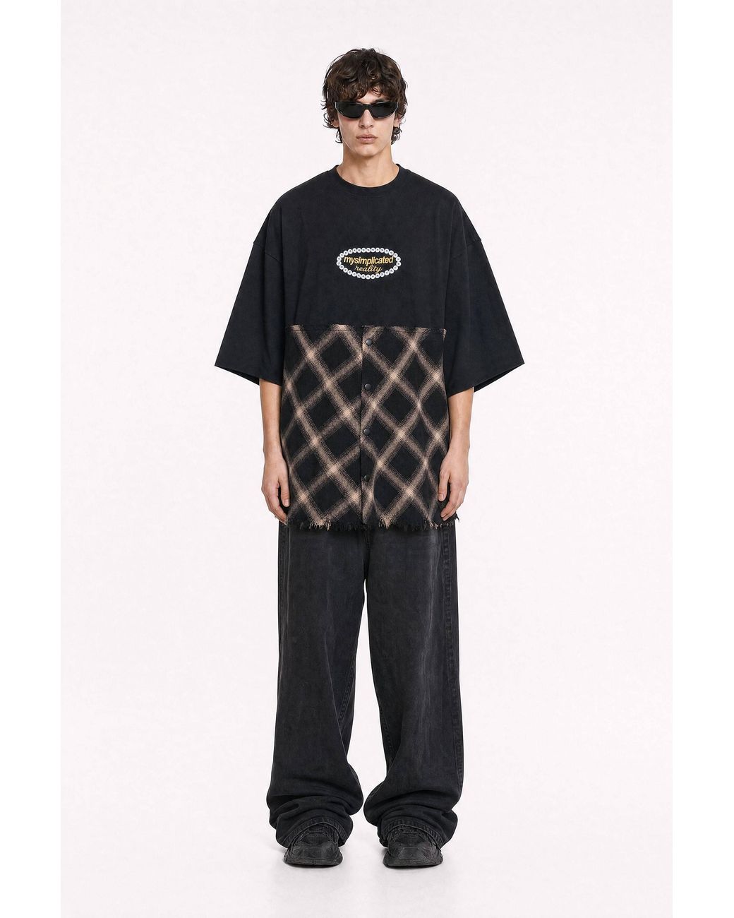mysimplicated Black Atelier Hybrid Shirt for men