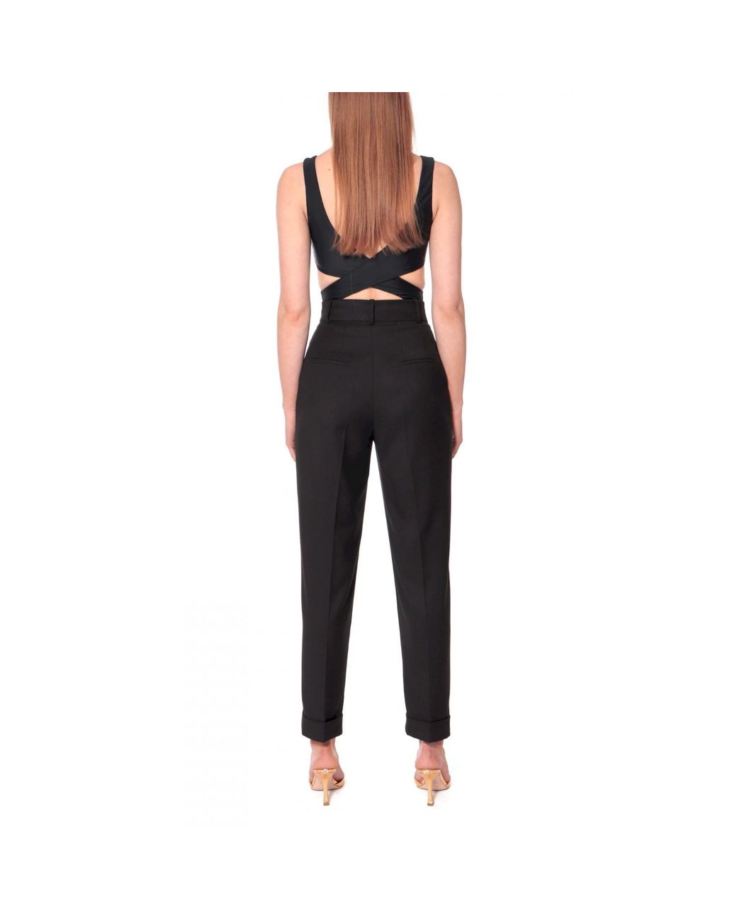 AGGI by HALEWSKI Black Nola Matte Bodysuit