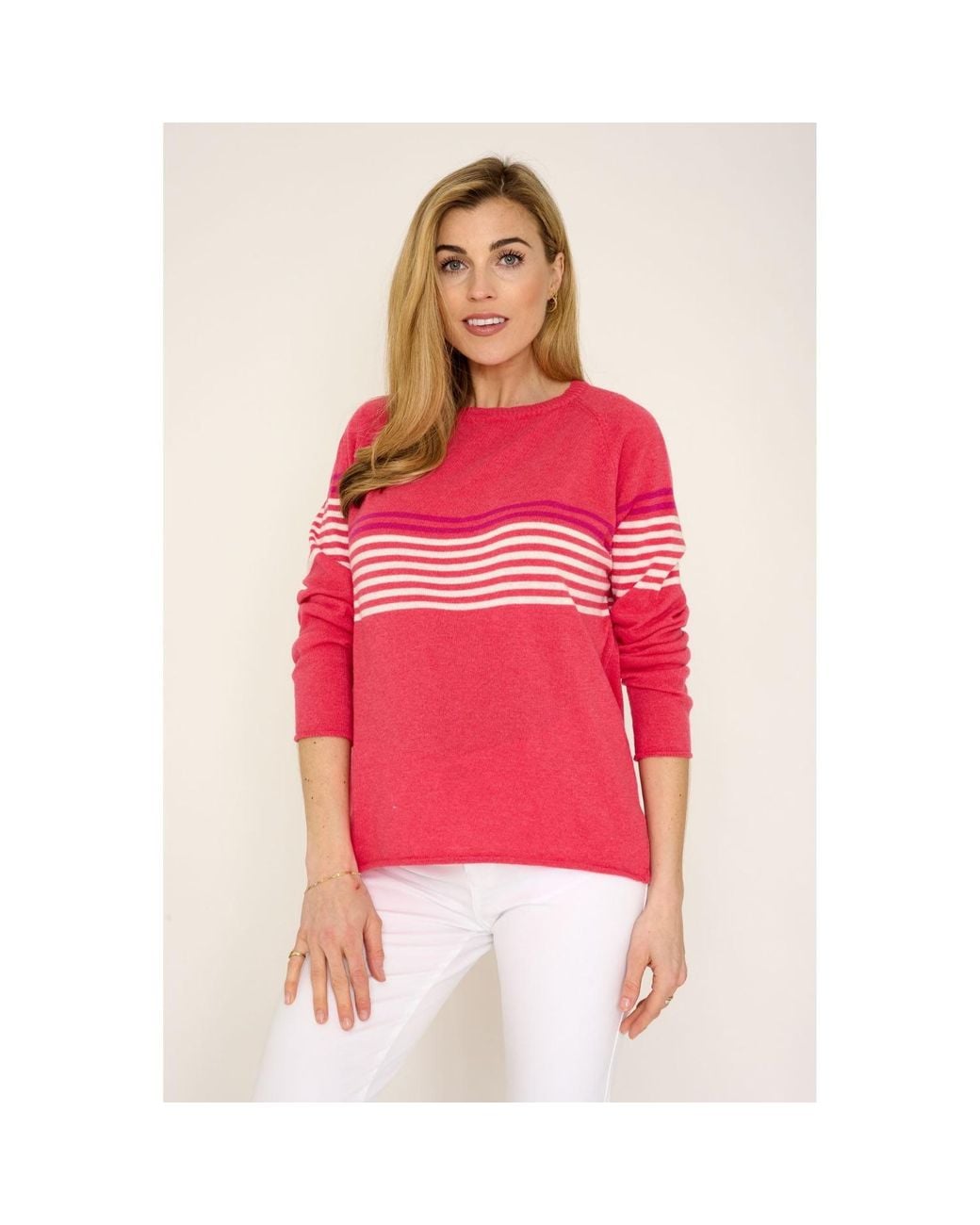 At Last Pink Cashmere Sweater