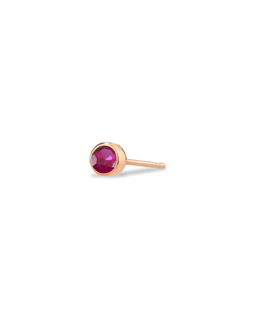 Maya Brenner Pink Birthstone Stud