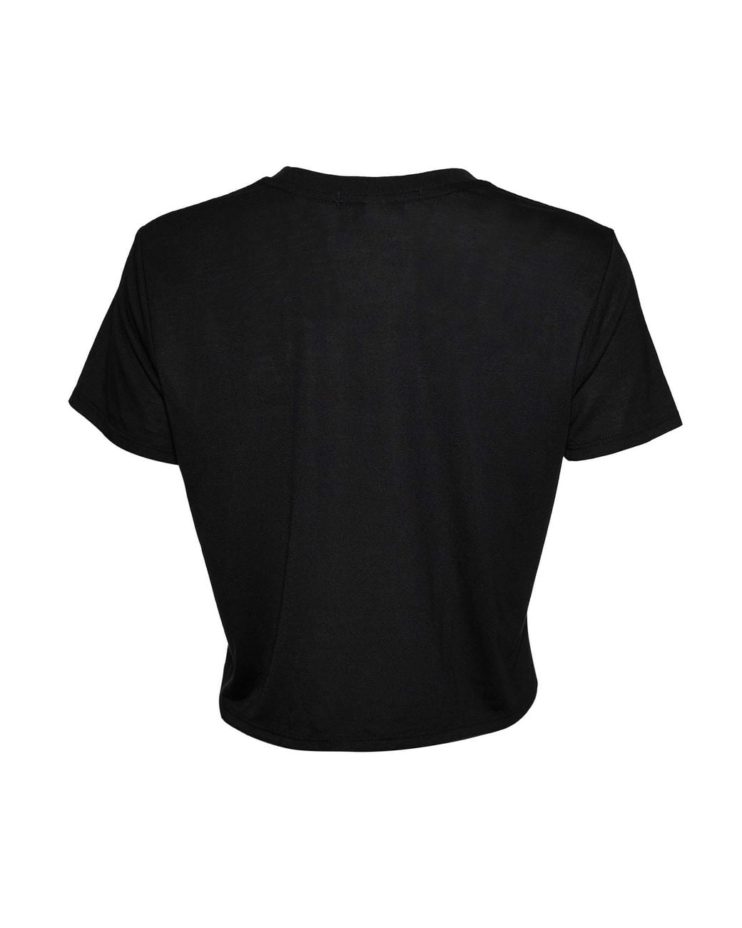 ADIBA Black Independent Cropped Tee
