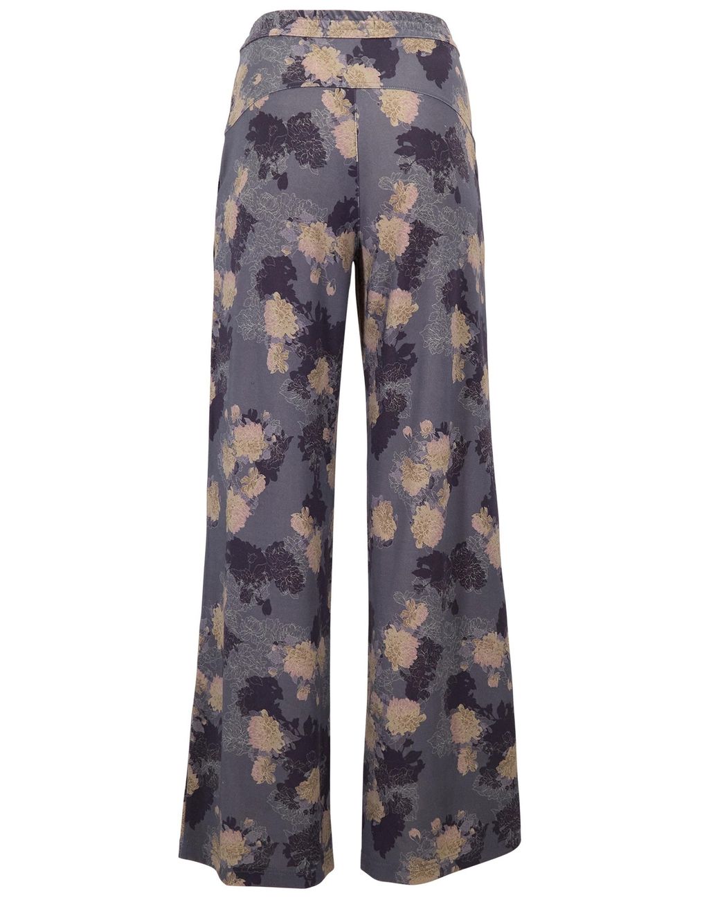 Lords of Harlech Blue Sanchez Lans Floral Stretch Knit Drawstring Pant