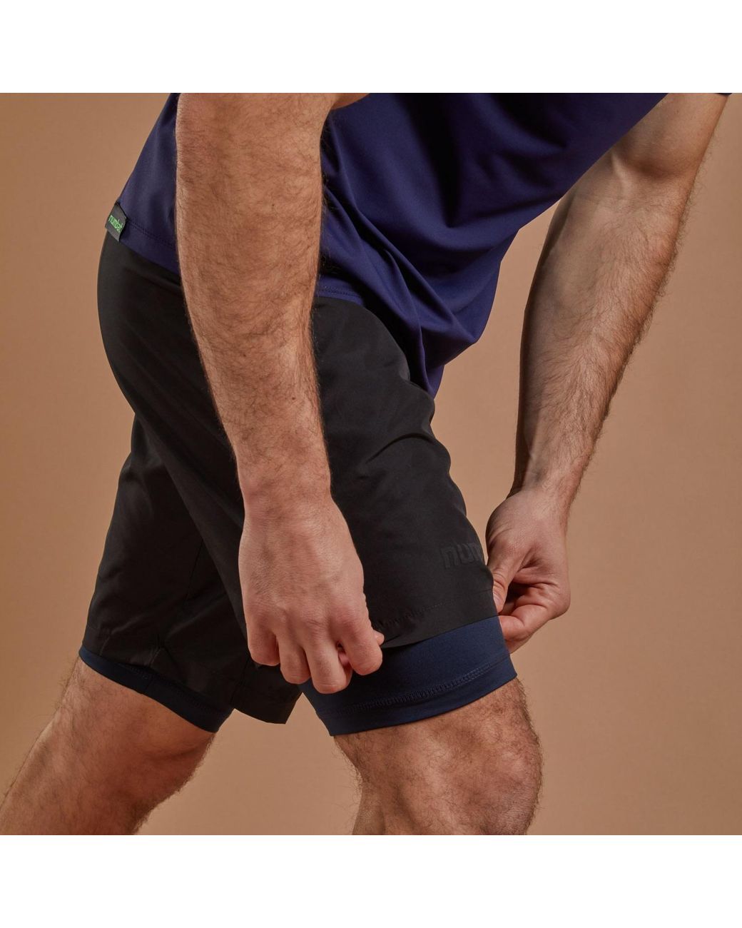 NUMBAT Blue Pro Sports Training Shorts for men