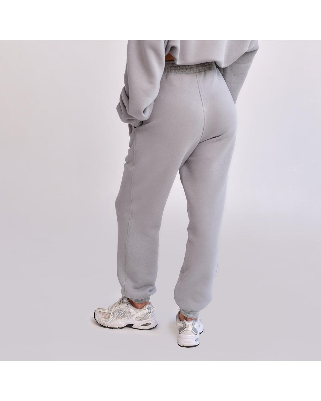 Mandragora Gray Cotton Sweatpants With Jacquard Detailing