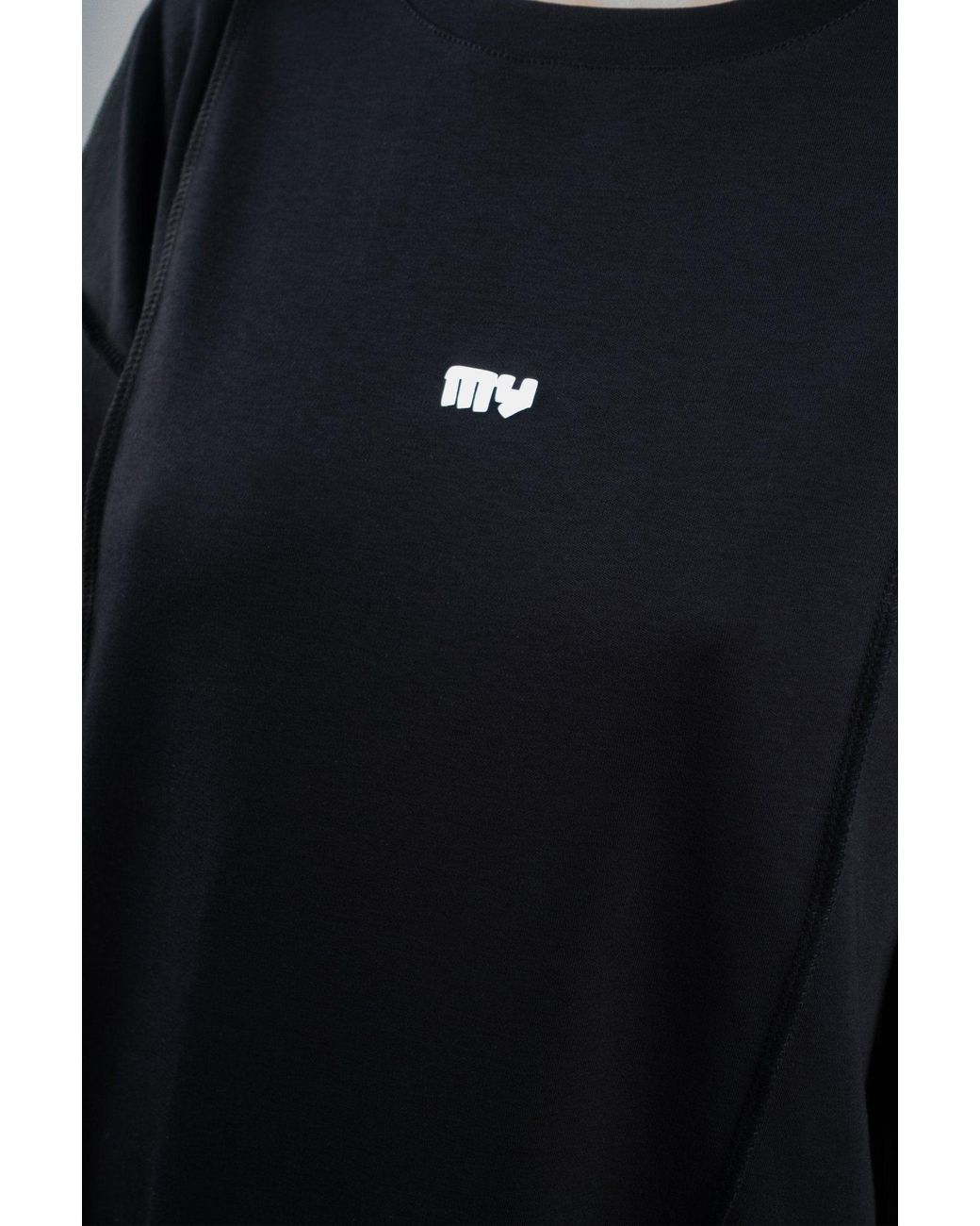 mysimplicated Black Oversized T-Shirt