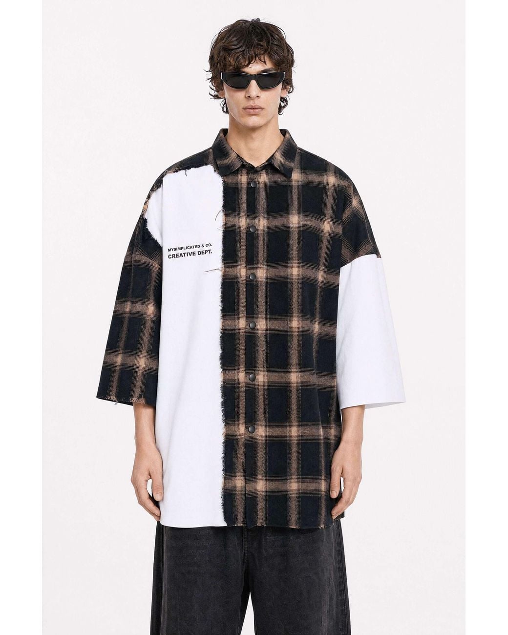 mysimplicated Black Atelier Division Overshirt for men