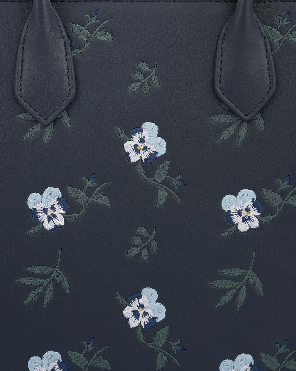 Fable England Blue Ditsy Medium Tote