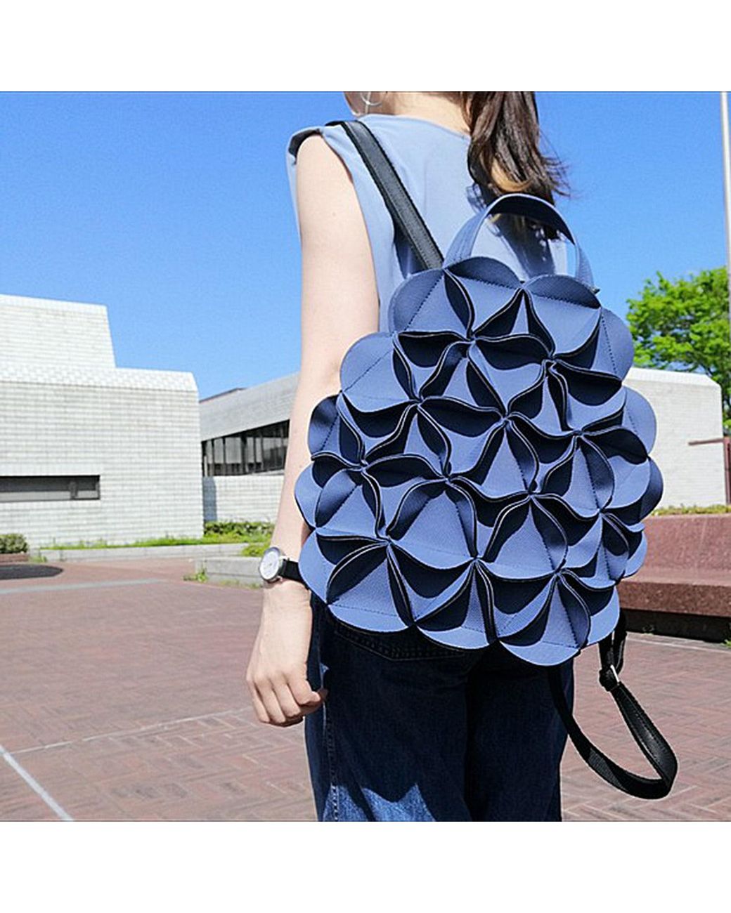 ELEMOOD_Japan Blue Blossom Large Backpack