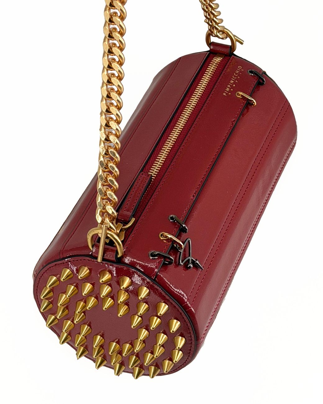 Pimpinicchio New York Red Tube Cross-Body Bag