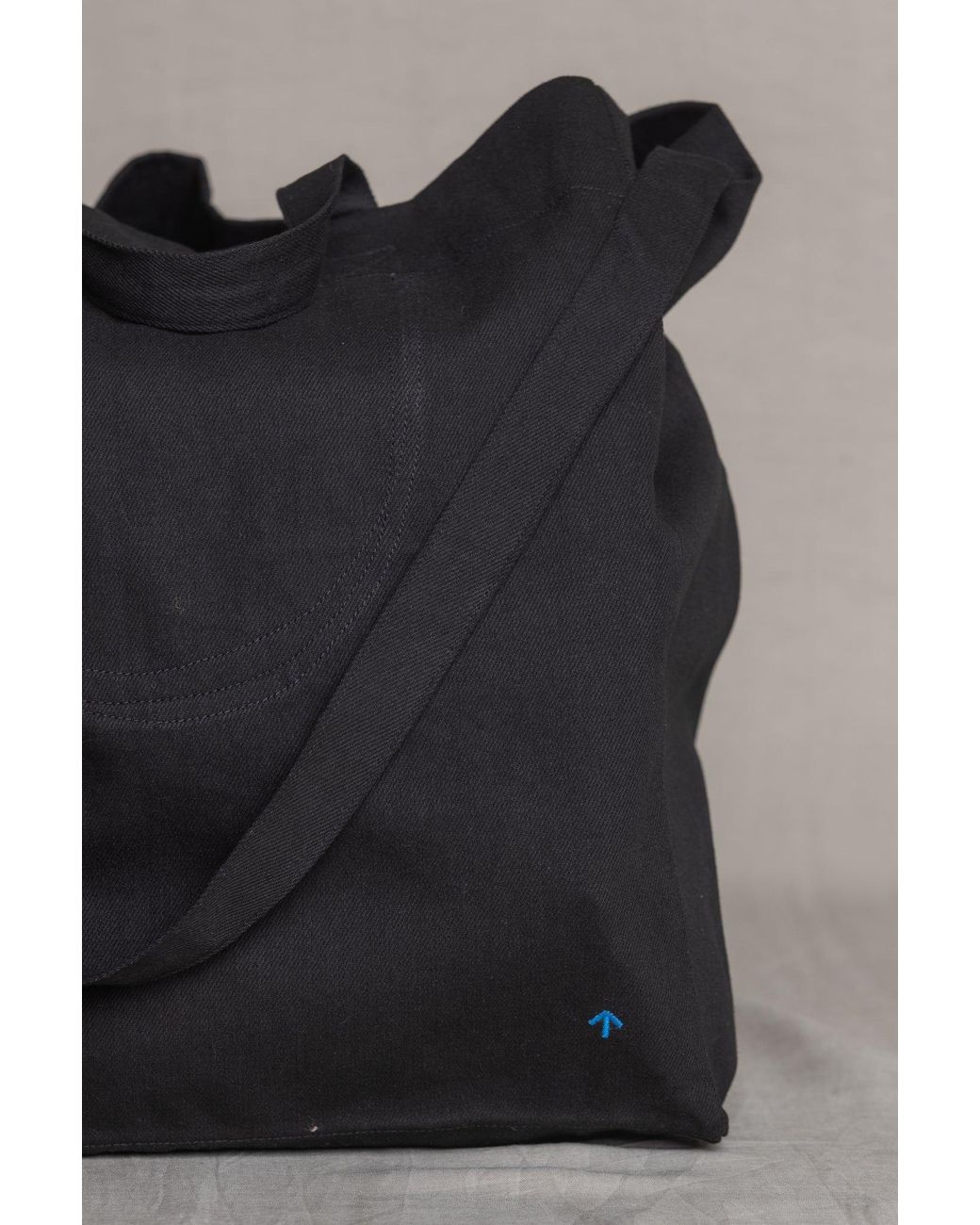 Reet Aus Black Denim Bag