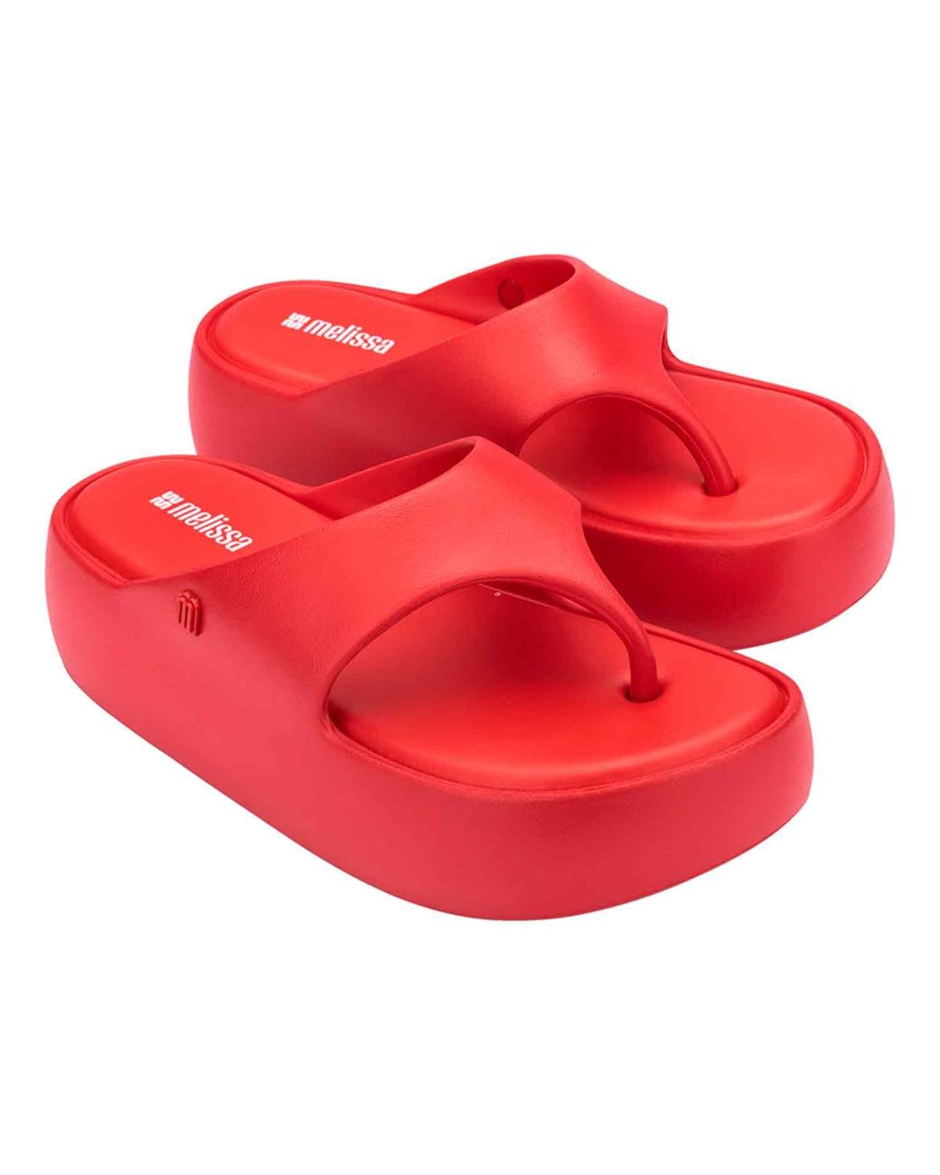Melissa Red Free Platform Thong