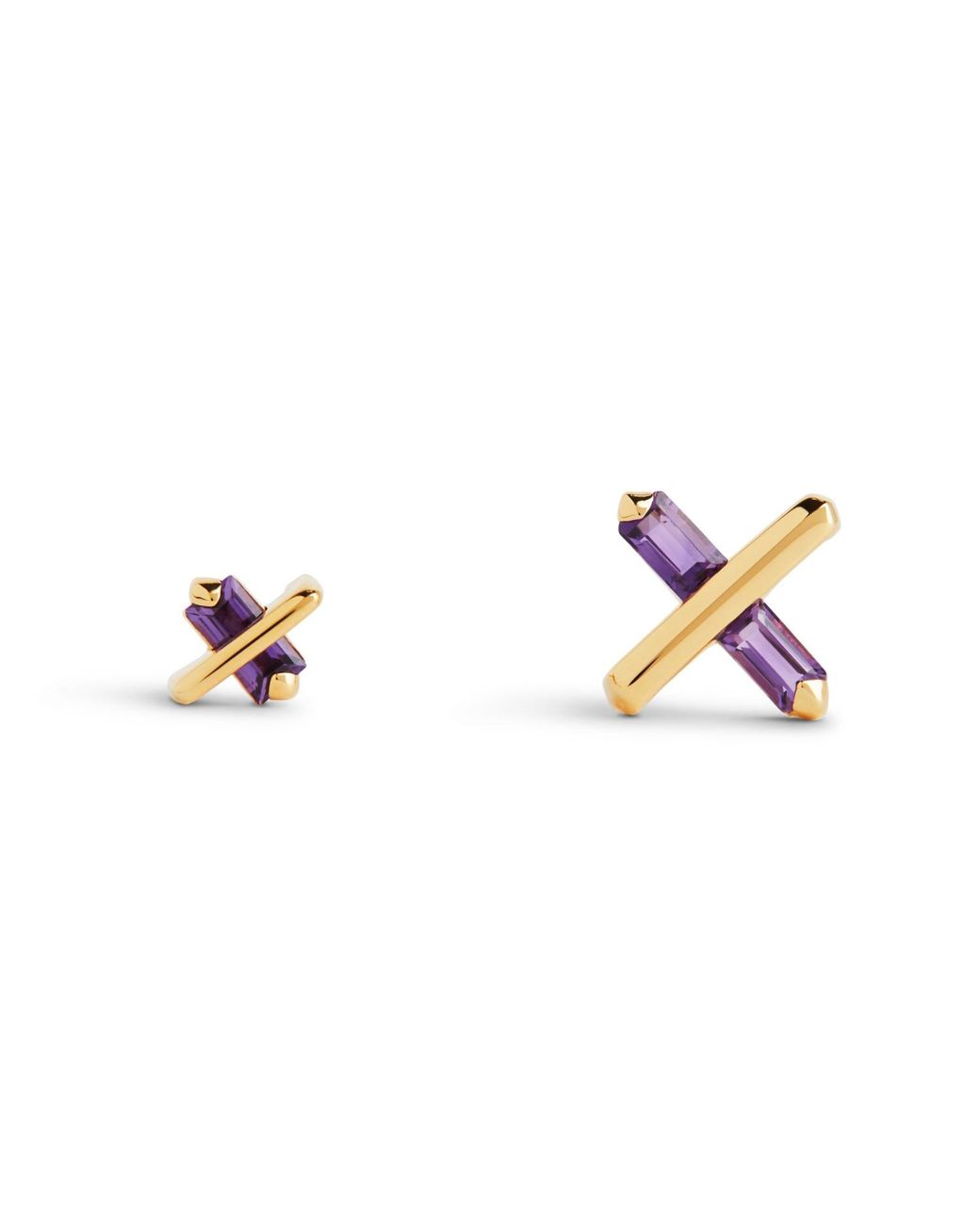 Kasun Metallic Butterfly Kiss Earrings